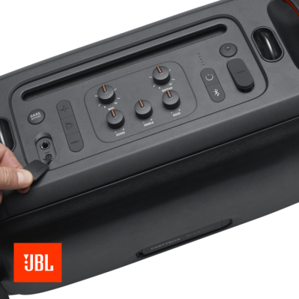 Parlante JBL Altavoz Bluetooth Portátil Con Microfono PARTYBOX ON THE GO