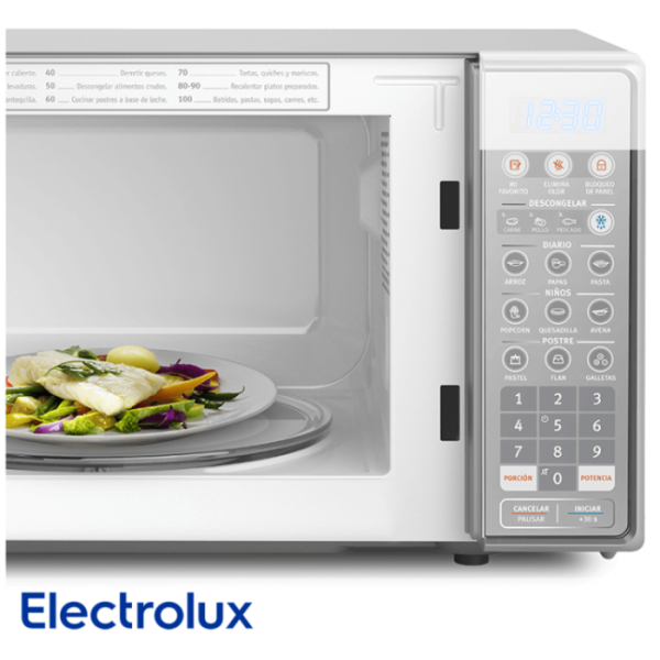 Microondas Electrolux 20 Litros 800W Gris EMDO20S3GSEUG