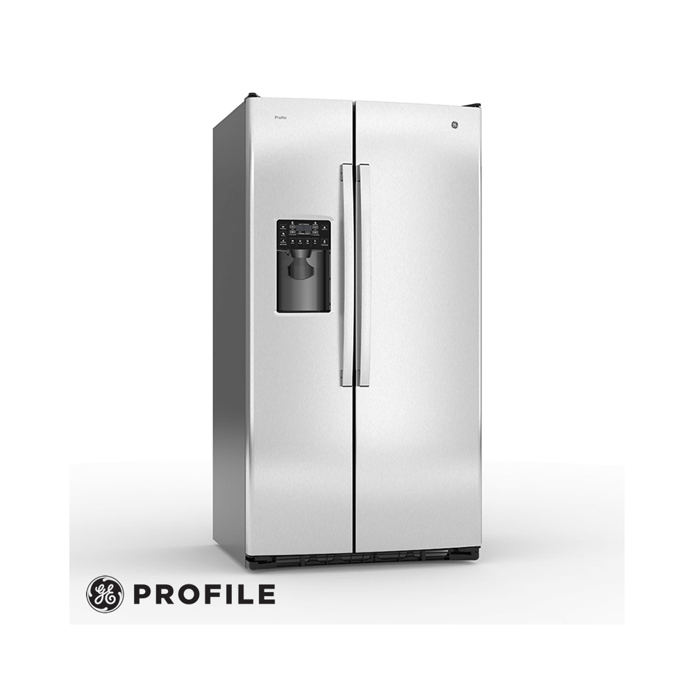 Refrigeradora General Electric Profile 755 Litros Acero Inox Side by Side PQL26PGKCSS
