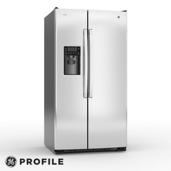 Refrigeradora General Electric Profile 755 Litros Acero Inox Side by Side PQL26PGKCSS