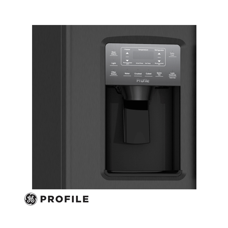 Refrigeradora General Electric Profile Side By Side 755 Litros PQL26PGKFPS