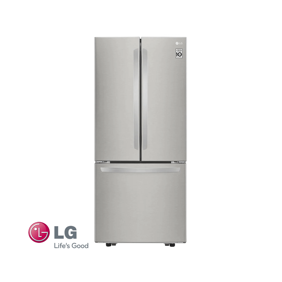 Refrigeradora LG Inverter French Door 617 Litros 3 Puertas GM22BGPK