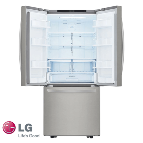 Refrigeradora LG Inverter French Door 617 Litros 3 Puertas GM22BGPK