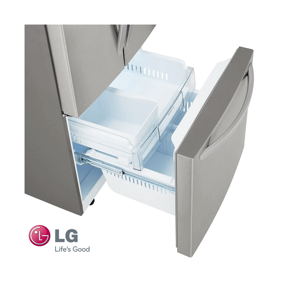 Refrigeradora LG Inverter French Door 617 Litros 3 Puertas GM22BGPK