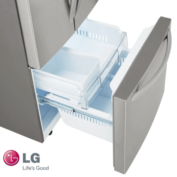 Refrigeradora LG Inverter French Door 617 Litros 3 Puertas GM22BGPK