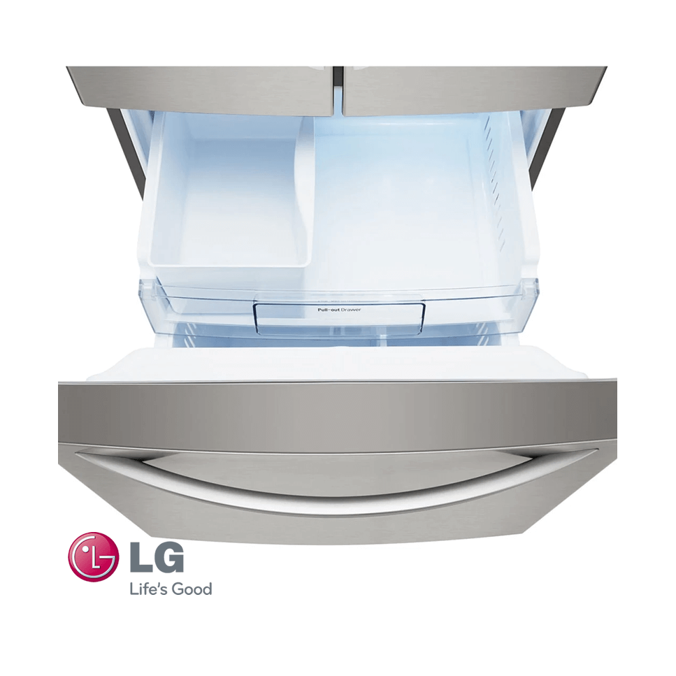 Refrigeradora LG Inverter French Door 617 Litros 3 Puertas GM22BGPK