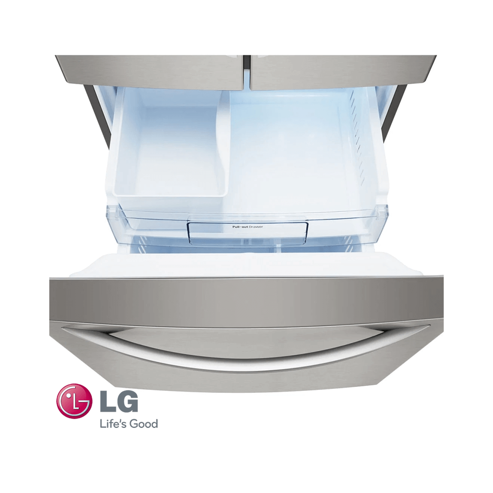 Refrigeradora LG Inverter French Door 617 Litros 3 Puertas GM22BGPK