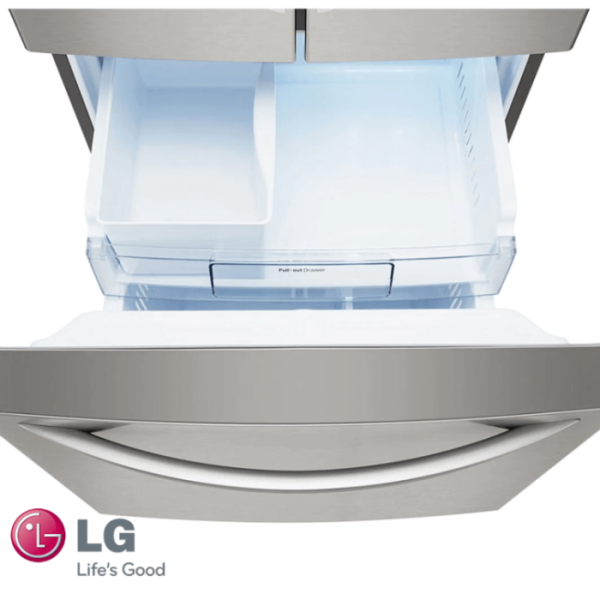 Refrigeradora LG Inverter French Door 617 Litros 3 Puertas GM22BGPK