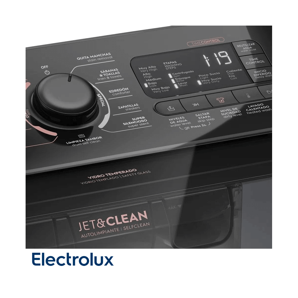 Lavadora Electrolux 21 kgs – 46 Lbs Perfect Care Sin Agitador LS21I