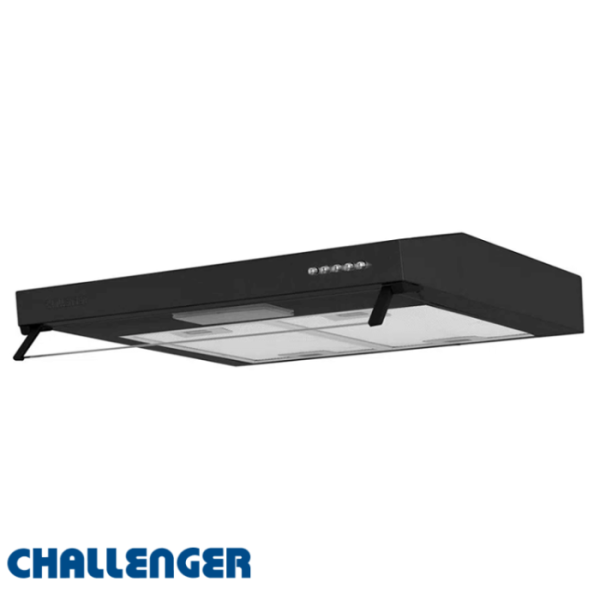 Campana Extractor de Olores Challenger Lineal 60cm Negro CX4562