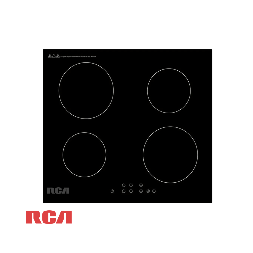Encimera de Inducción RCA 4 Zonas 59cm 7000W Empotrable XFC604I