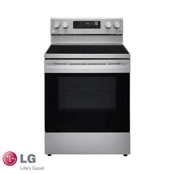 Cocina Eléctrica LG 5 Zonas 9600 Watts Con Air Fryer LREL6323S