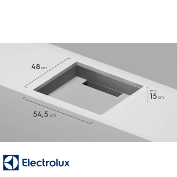 Encimera A Gas Empotrable Electrolux 4 Quemadores 60 cm Vidrio GC60M