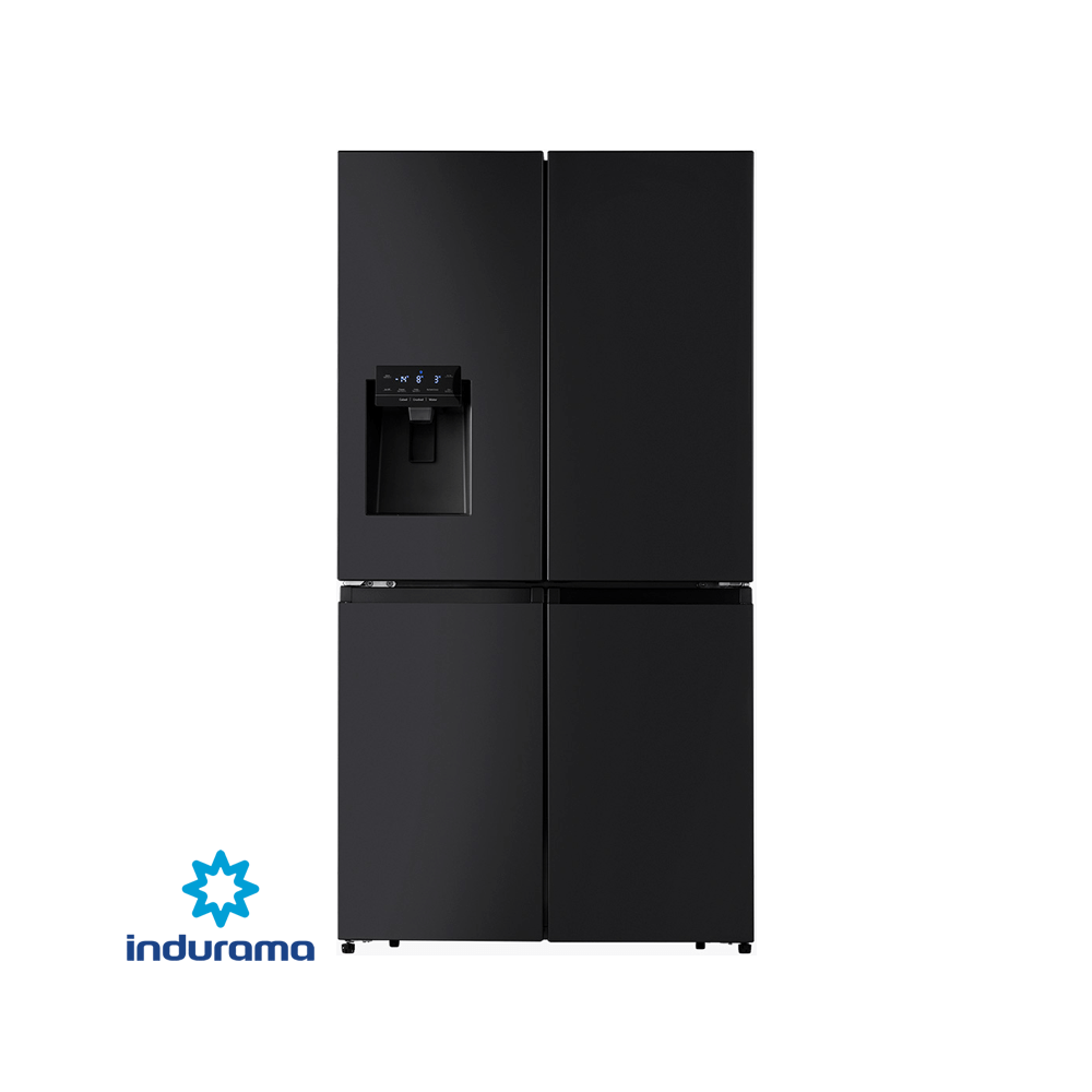 Refrigeradora Indurama Cross Door 647 Litros 4 Puertas RI-885I BLACK