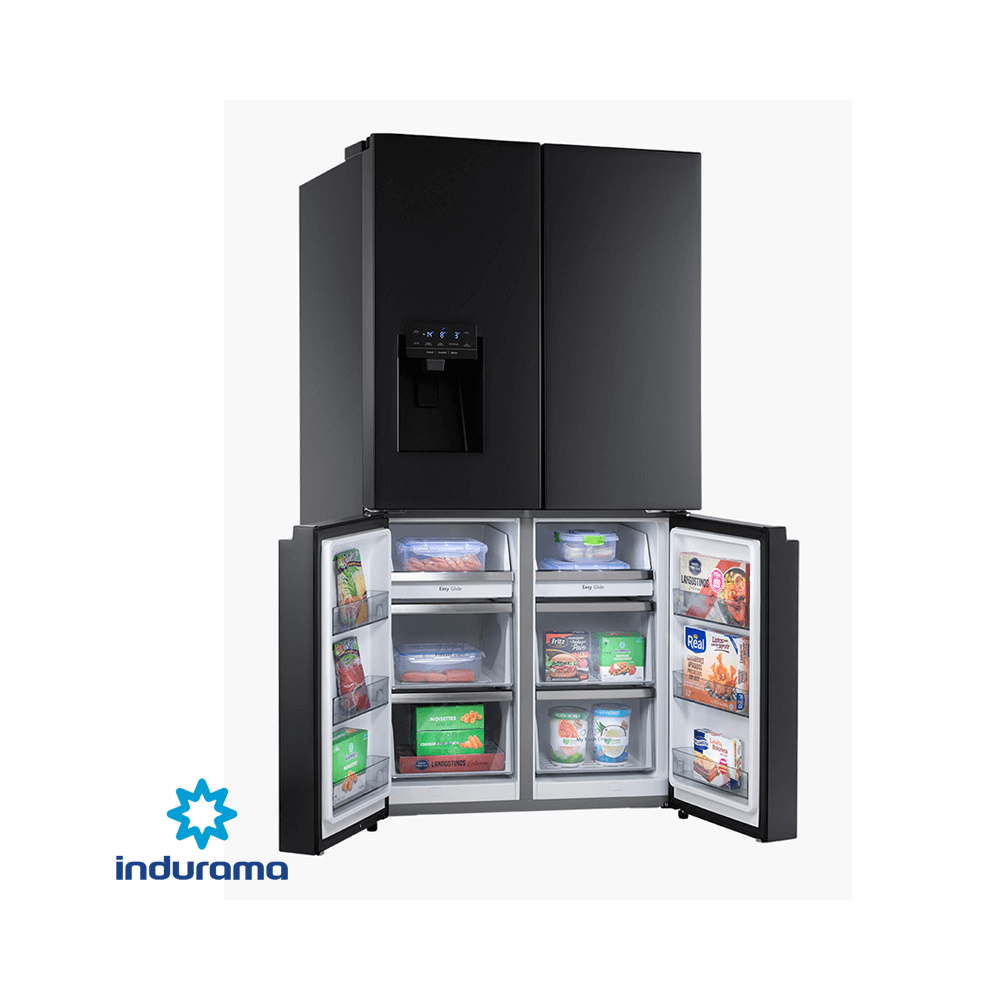 Refrigeradora Indurama Cross Door 647 Litros 4 Puertas RI-885I BLACK