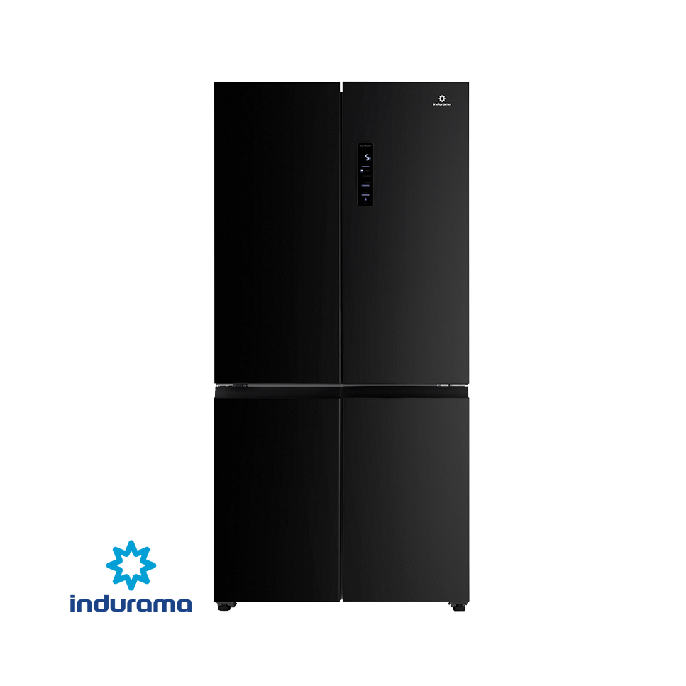 Refrigeradora Indurama Croos Door 586 Litros 4 Puertas RI-880I BLACK