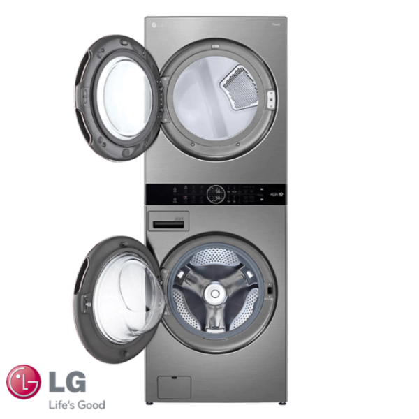 Torre de Lavado Eléctrica LG 22 kgs – 48 Lbs WashTower™ AI Direct Drive™ WK22VS6PE