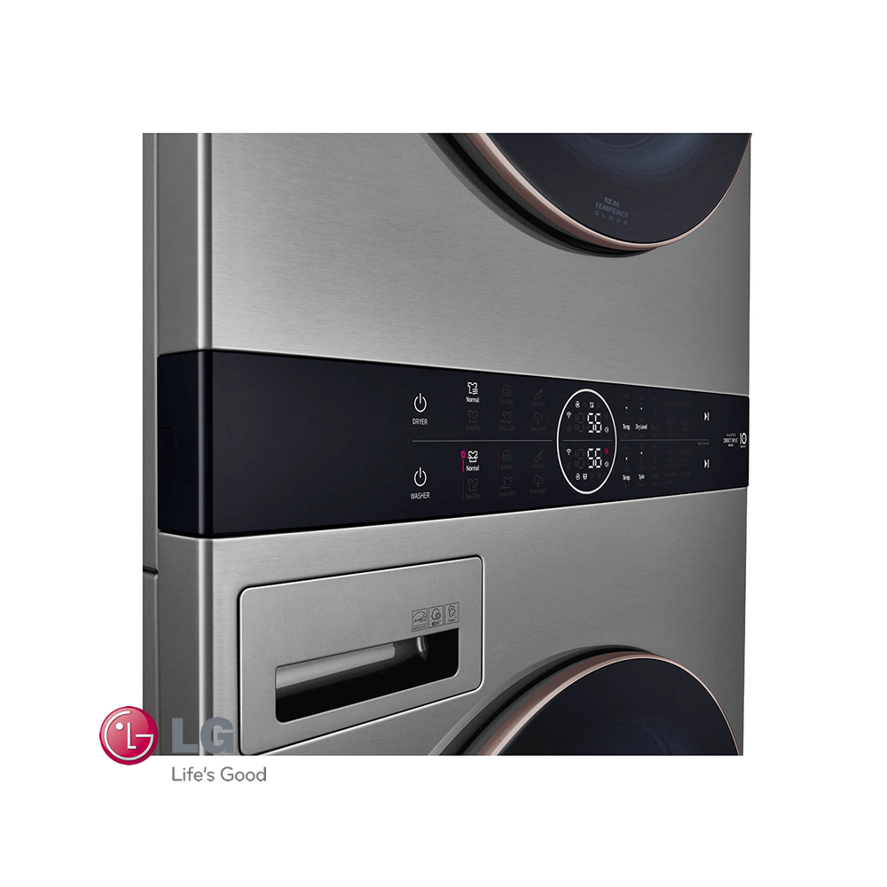 Torre de Lavado Eléctrica LG 22 kgs – 48 Lbs WashTower™ AI Direct Drive™ WK22VS6PE