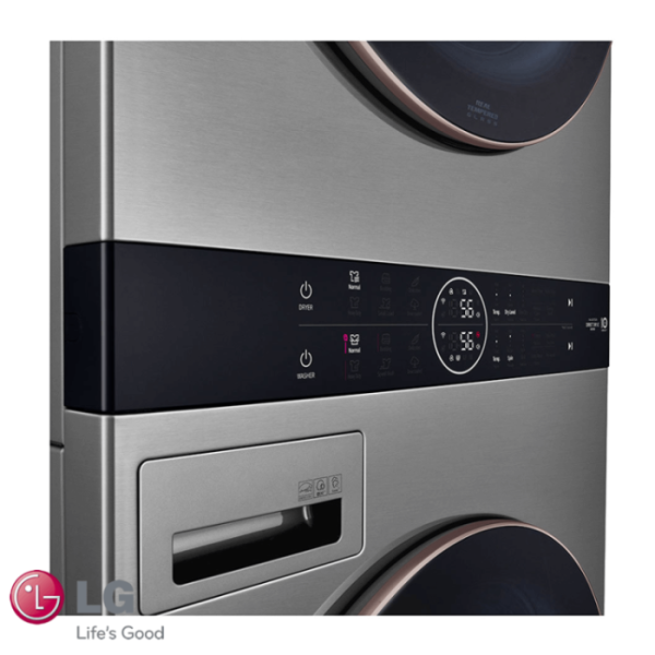 Torre de Lavado Eléctrica LG 22 kgs – 48 Lbs WashTower™ AI Direct Drive™ WK22VS6PE