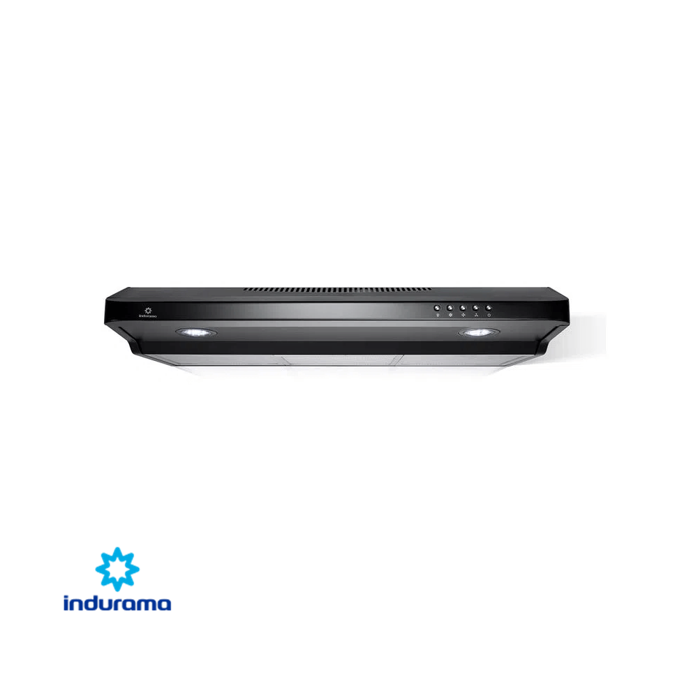 Campana Extractor de Olores Indurama 75 cm Lineal Acero Negro CEI-75NE