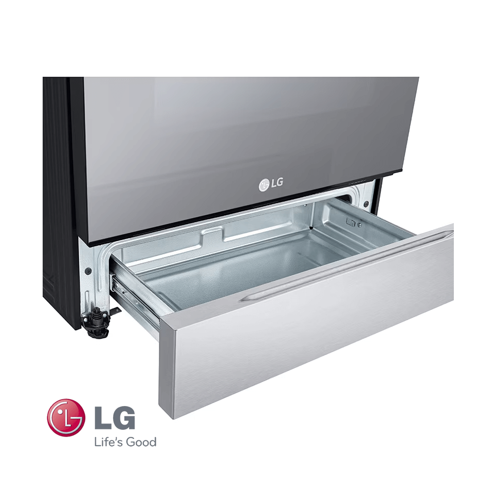 Cocina a Gas LG 5 Quemadores Acero Inoxidable Panel Touch con Grill LRGL5845S