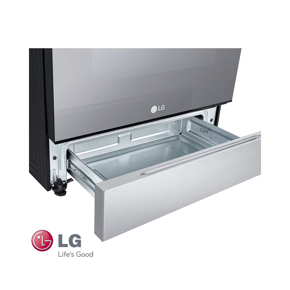 Cocina a Gas LG 5 Quemadores Acero Inoxidable Panel Touch con Grill LRGL5845S