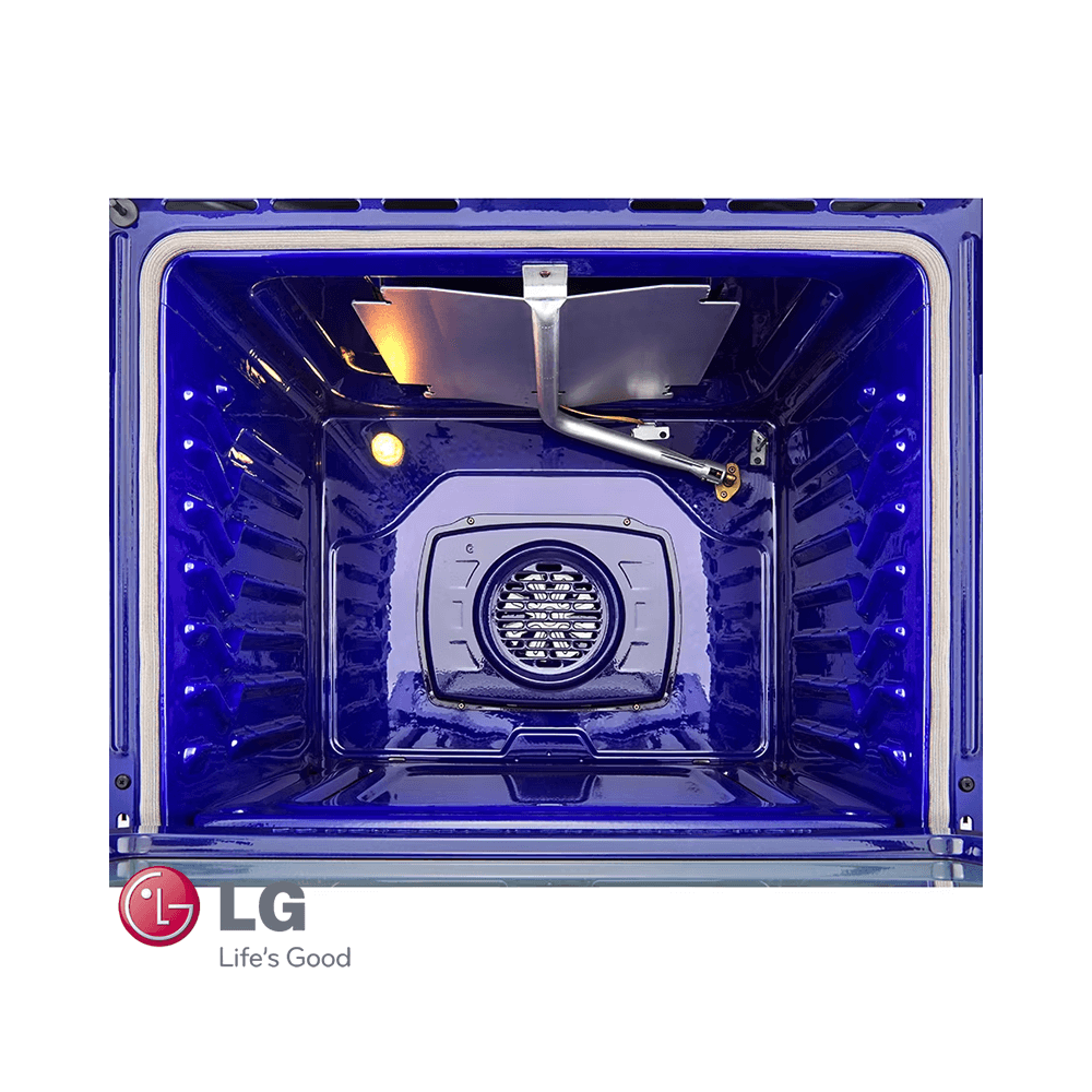 Cocina a Gas LG 5 Quemadores Acero Inoxidable Panel Touch con Grill LRGL5845S