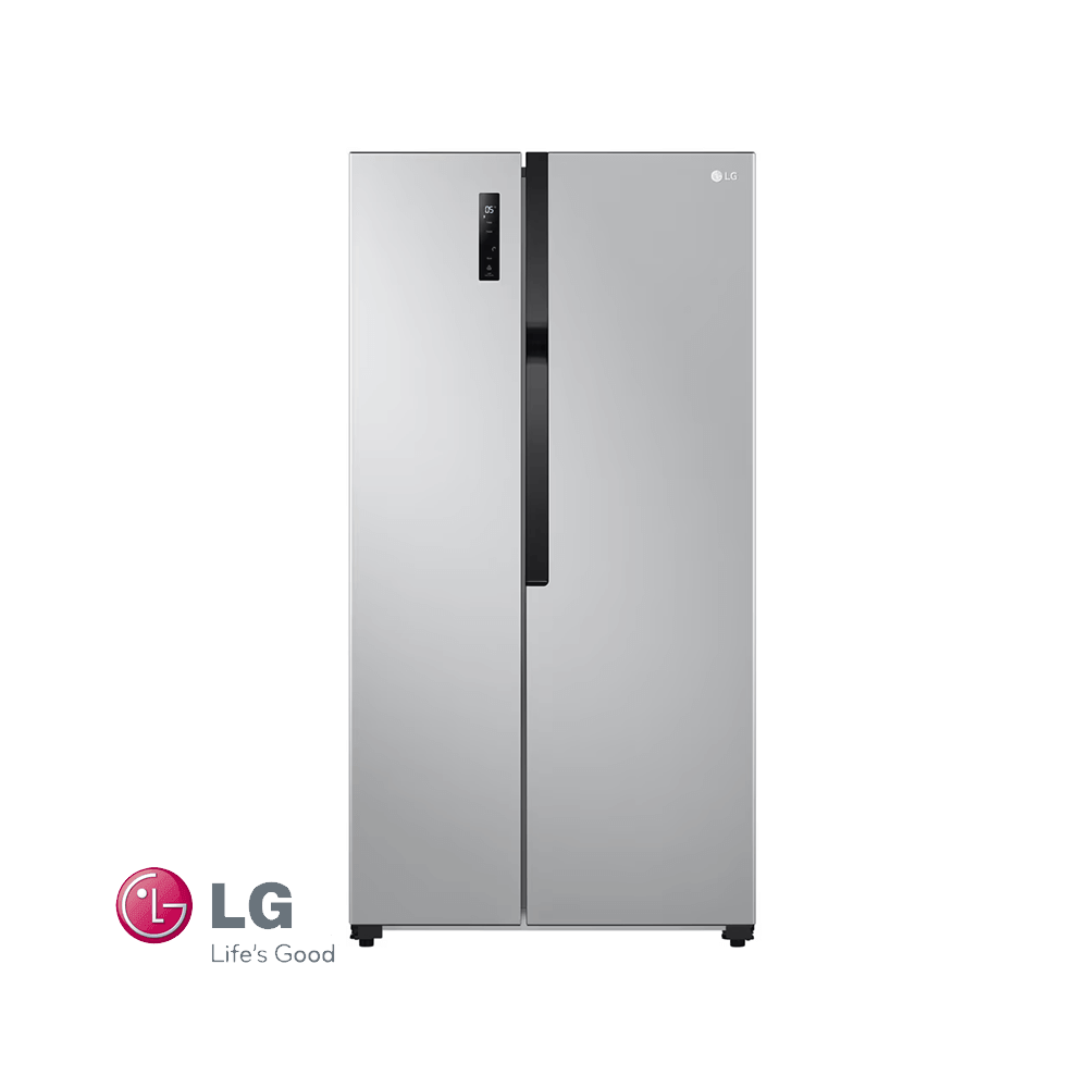 Refrigeradora LG Side by Side Sin Dispensador 508 Litros Inverter GS51BPP