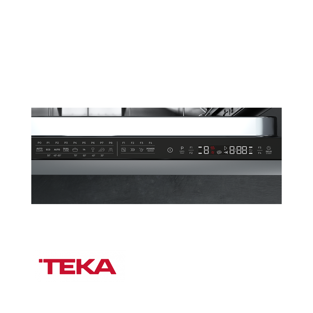 Lavavajillas TEKA Empotrable de 15 Cubiertos 9 Programas de Lavado DFI 46950