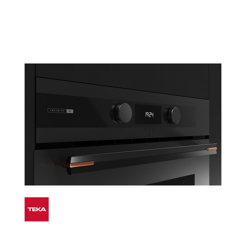 Horno Eléctrico Empotrable 60cm Teka Maestro Pizza 8 Funciones HLB 85 INFINITY G1