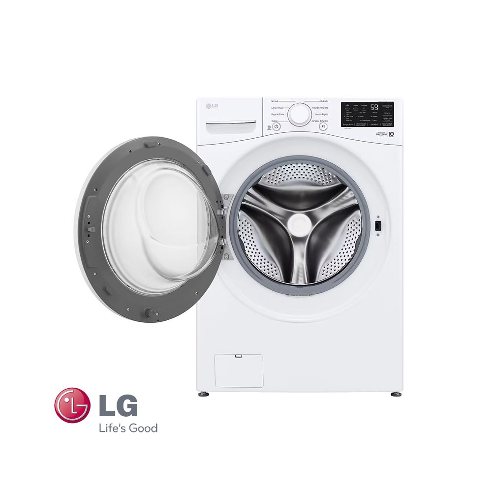 Combo Lavadora + Secadora Eléctrica LG 25 Kgs – 55 Lbs Inverter