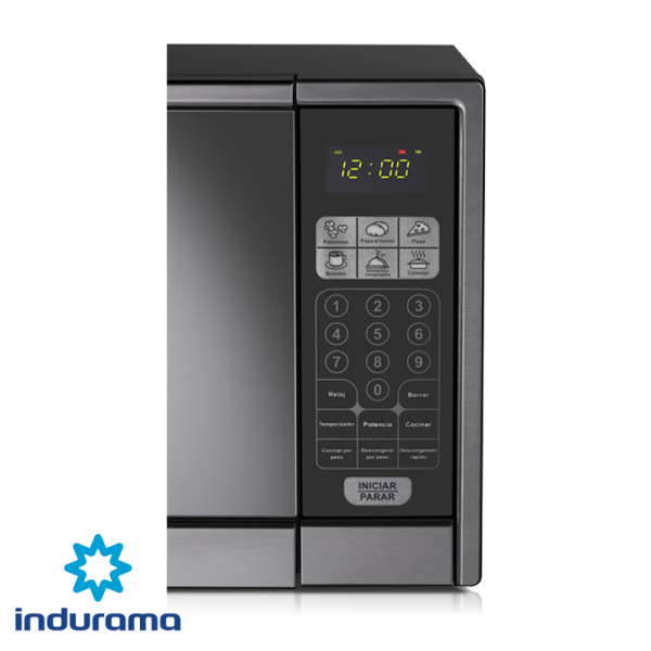 Microondas Indurama 30 Litros 1000W Negro MWI-30NE