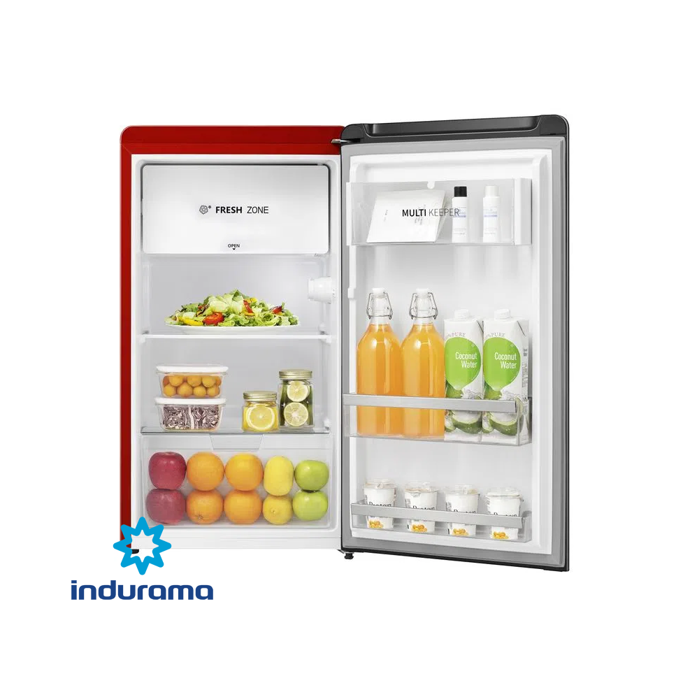 Minibar Indurama 91 Litros Frost Rojo RI-120RJ