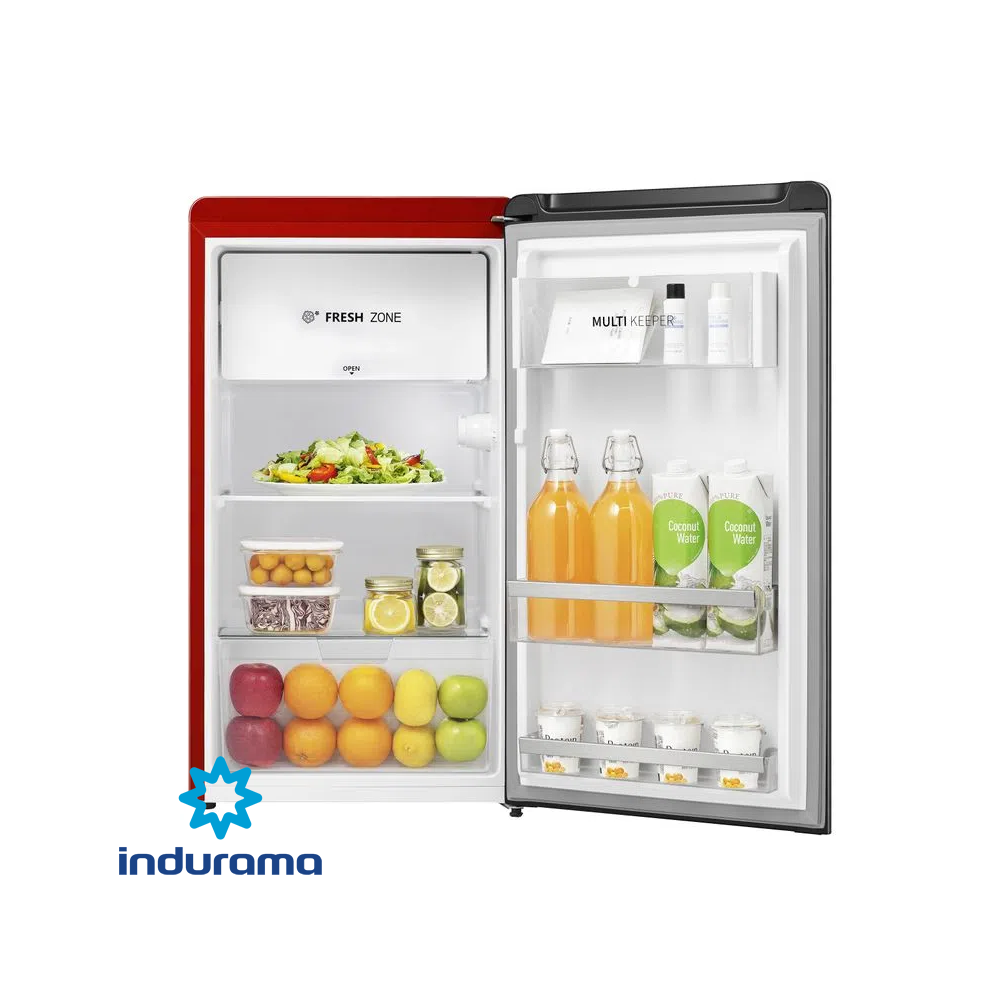 Minibar Indurama 91 Litros Frost Rojo RI-120RJ