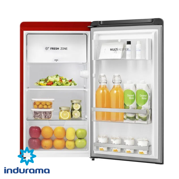 Minibar Indurama 91 Litros Frost Rojo RI-120RJ