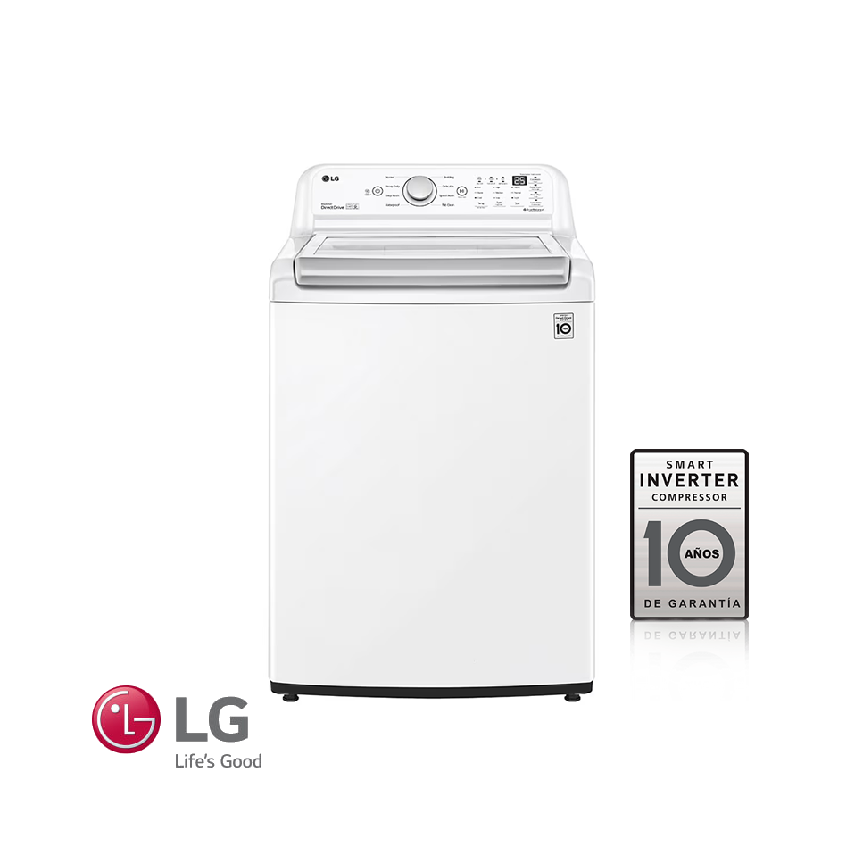 Lavadora LG 25 kgs – 55 Lbs Digital Smart Inverter TurboDrum™ WT25WT6HK