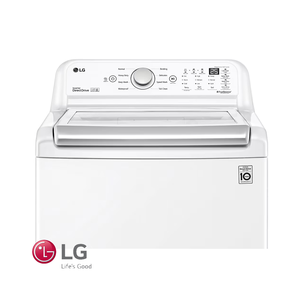 Lavadora LG 25 kgs – 55 Lbs Digital Smart Inverter TurboDrum™ WT25WT6HK