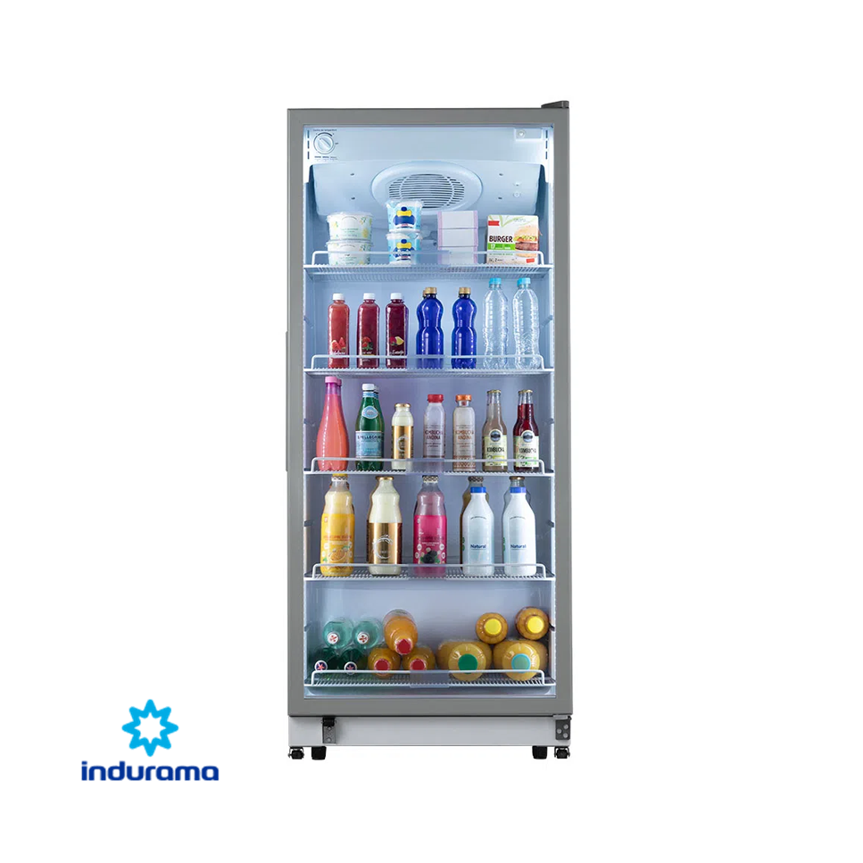 Vitrina Refrigeradora Indurama 410 Litros Vidrio Panorámico VFV 520
