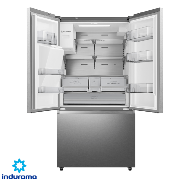 Refrigeradora Indurama French Door 674 Litros Inverter RI-992I CR