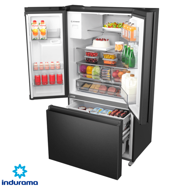 Refrigeradora Indurama French Door 674 Litros Inverter RI-992I NE