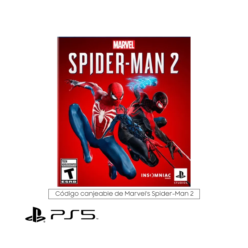 Consola Play Station 5 Versión Lector de Disco + Spiderman 2
