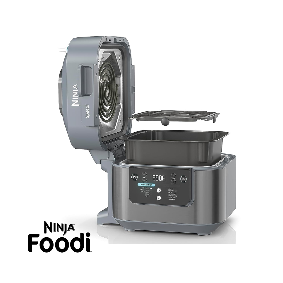 Olla Multifunción Ninja 12 Funciones Freidora de Aire - Cocción Rápida - Vapor - Deshidratador SF303