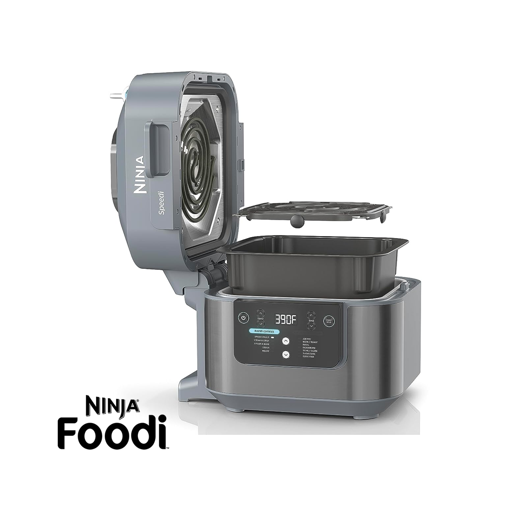 Olla Multifunción Ninja 12 Funciones Freidora de Aire - Cocción Rápida - Vapor - Deshidratador SF303