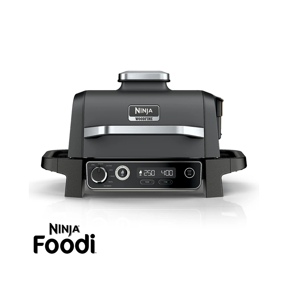 Parrilla Ahumadora Ninja Woodfire 7 en 1 Para Exteriores OG701