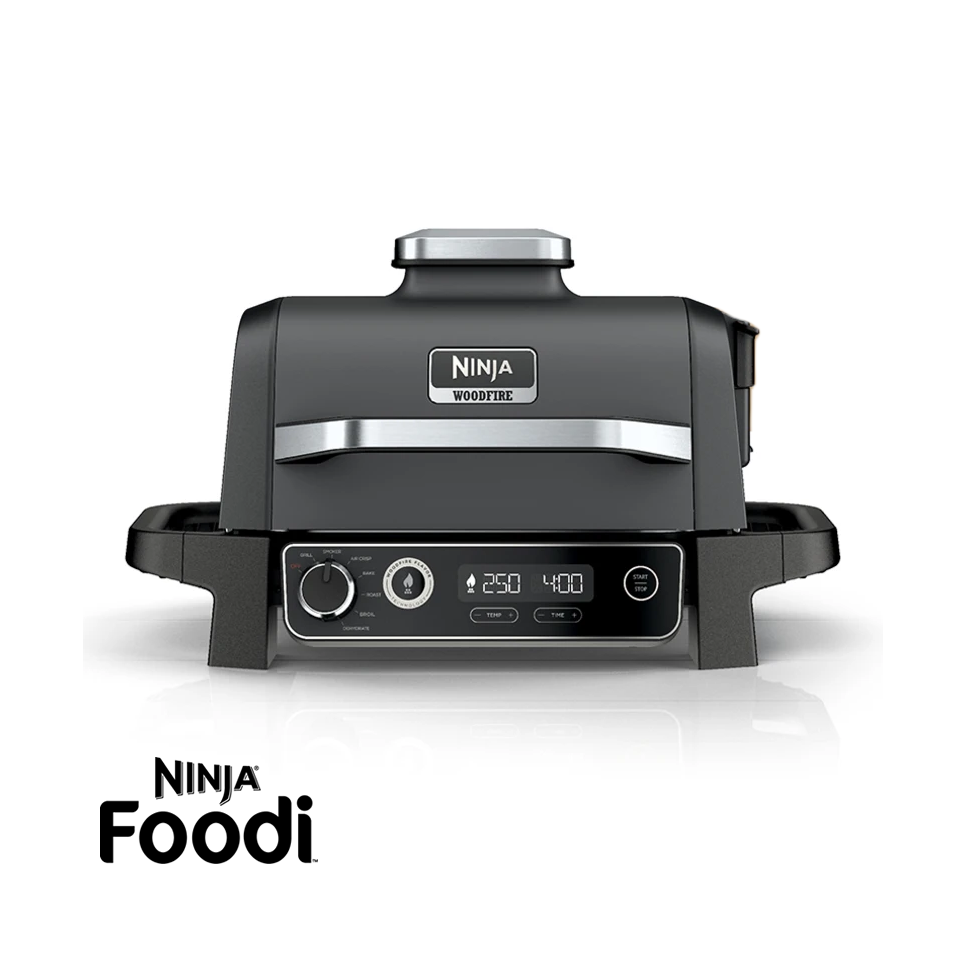 Parrilla Ahumadora Ninja Woodfire 7 en 1 Para Exteriores OG751