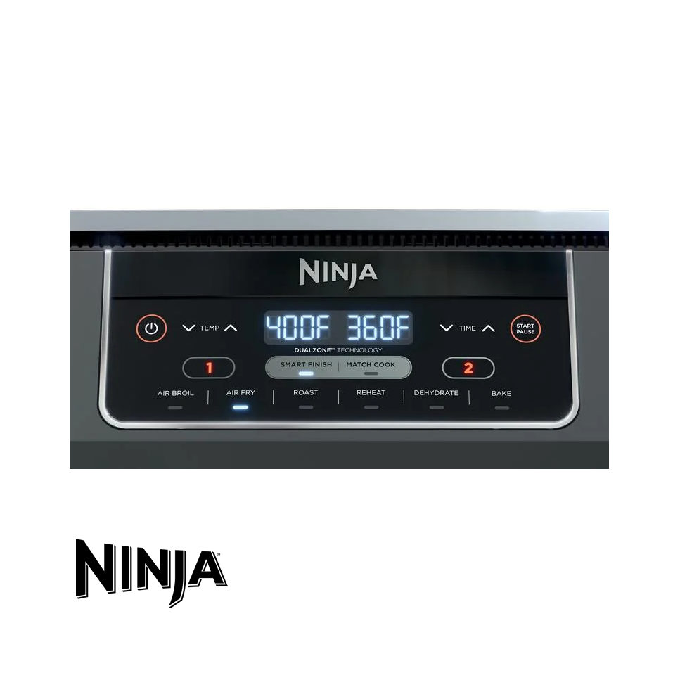 Freidora de Aire Ninja Digital de 2 Canastas 7.6 Litros DZ-201