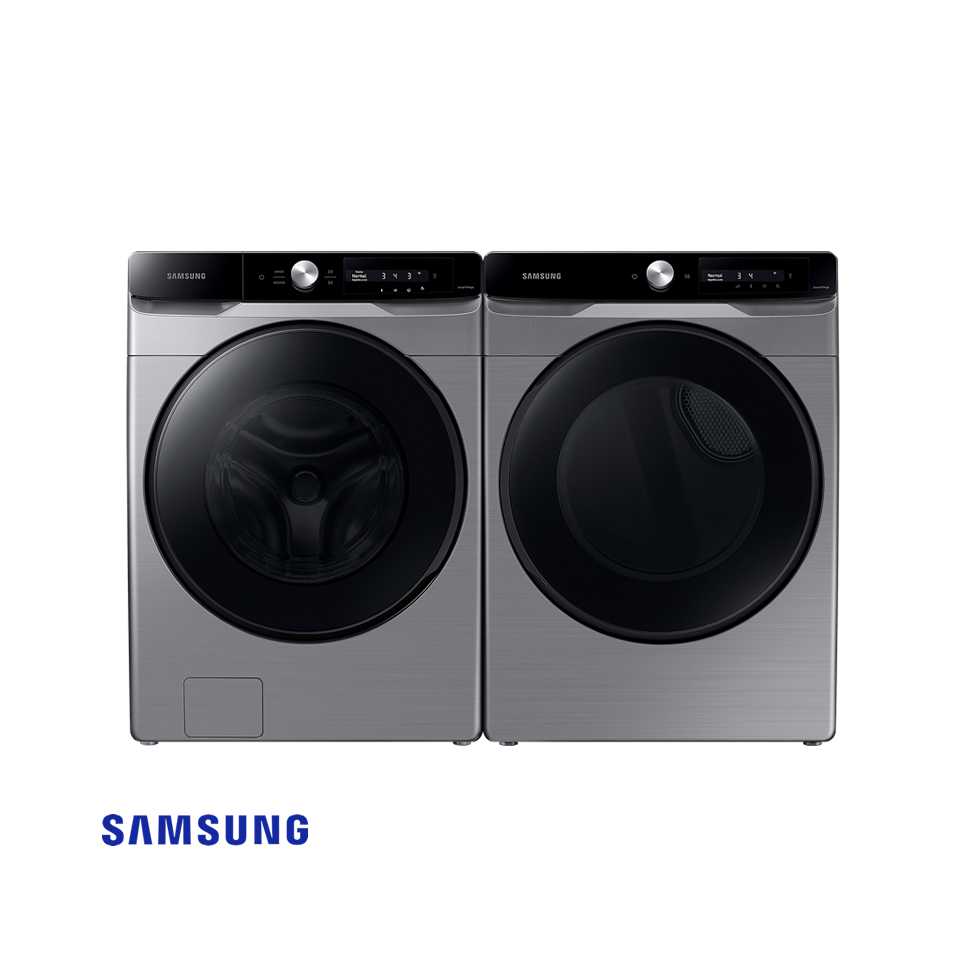Combo Lavadora + Secadora Eléctrica Samsung 22 Kgs – 48 Lbs Inverter