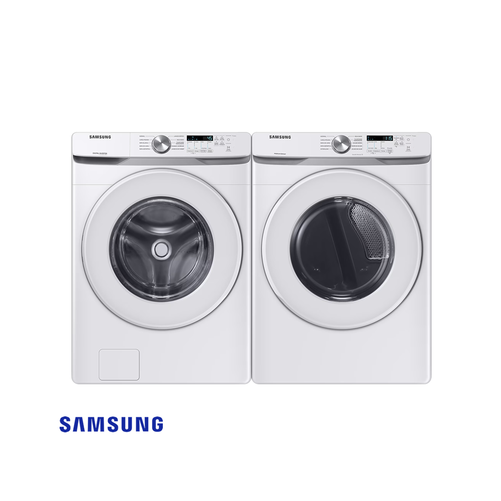 Combo Lavadora + Secadora Eléctrica Samsung 20 Kgs – 44 Lbs Inverter