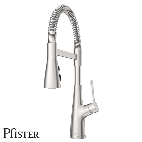 Grifo de Cocina BP Monomando Acero Inoxidable MILANO SILVER