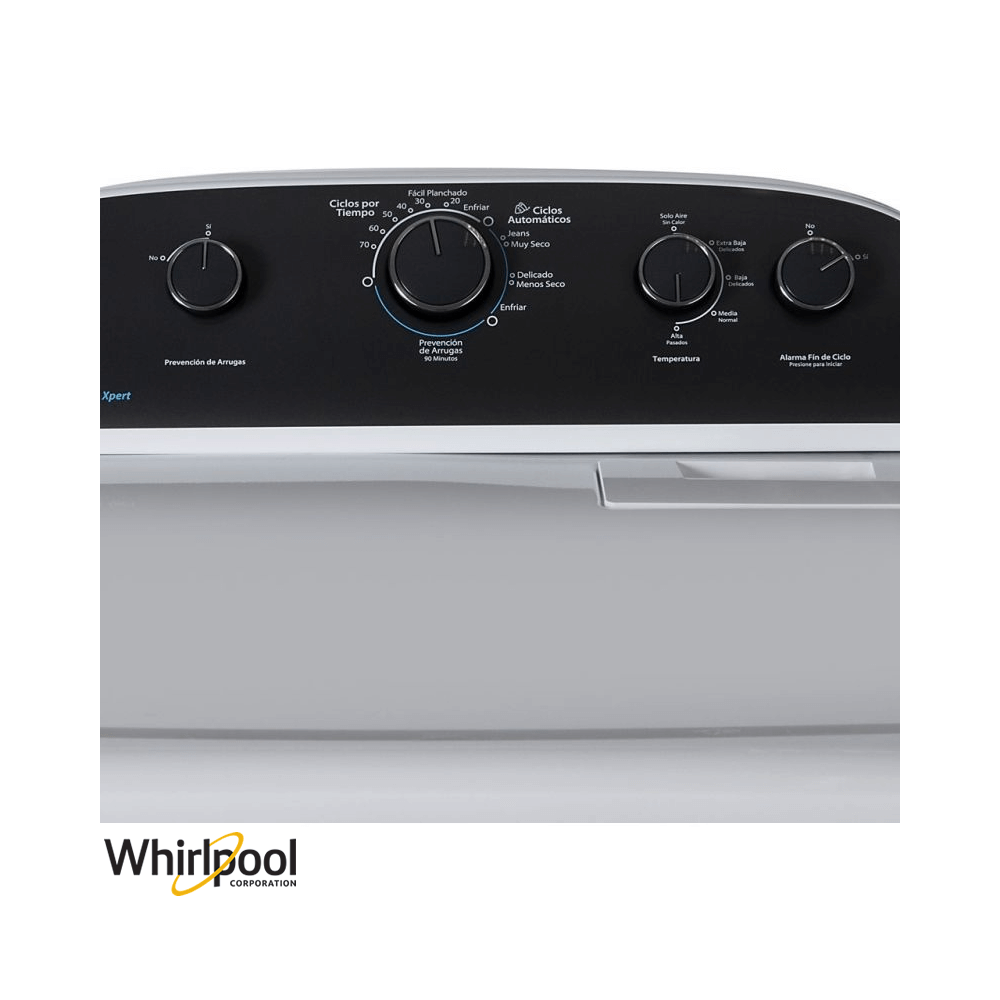 Combo Lavadora + Secadora Eléctrica Whirlpool 19kgs Americana